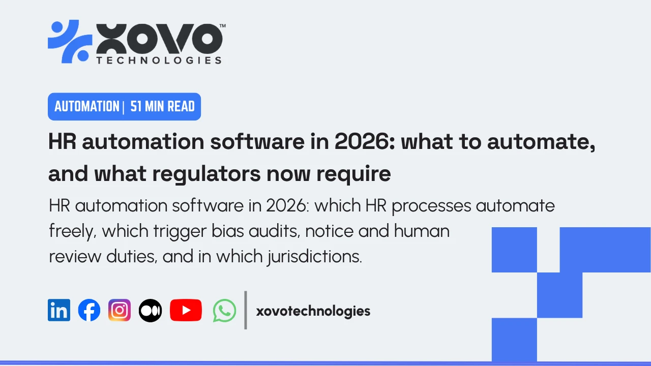 HR automation software in 2026: what to automate, and what regulators now require